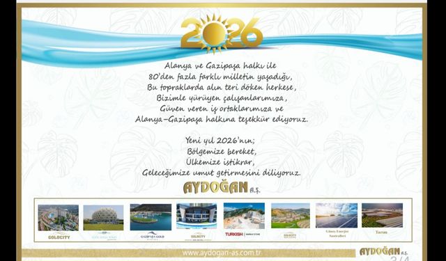 Aydoğan A.Ş. Yeni yıl kutlaması