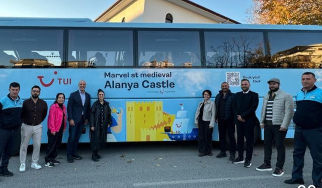 TUI'den Alanya tanıtımına anlamlı destek
