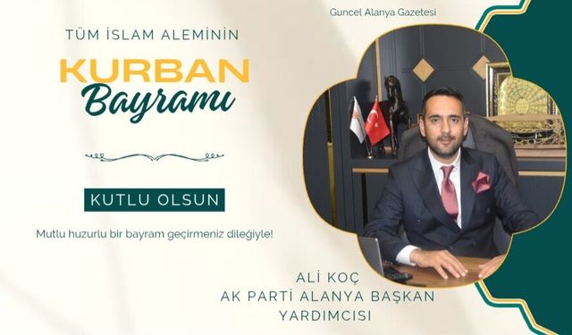 Ali Koç bayram kutlaması