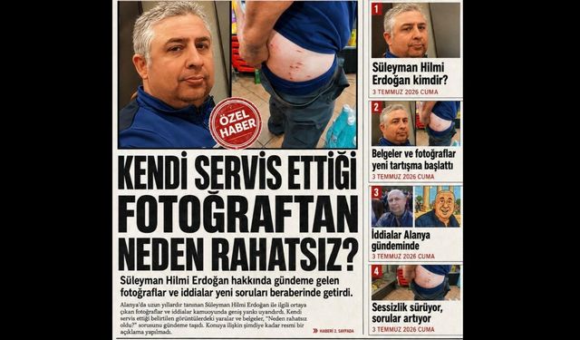 Kendi servis ettiği fotoğraftan neden rahatsız oluyor?