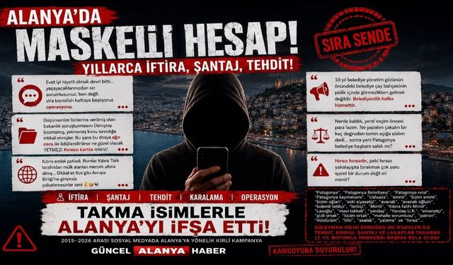 Maskeli hesabın paylaşımları yıllarca milletin başına bela oldu!