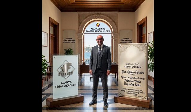 Alanya Final Akademi Anadolu Lisesi'nde yeni eğitim öğretim yılı heyecanı