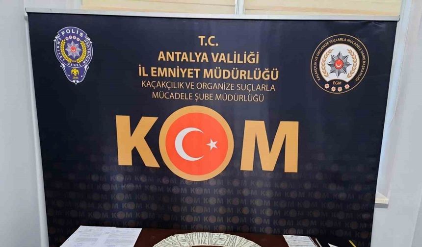 Antalya’da tefeci operasyonu: 6 tutuklama