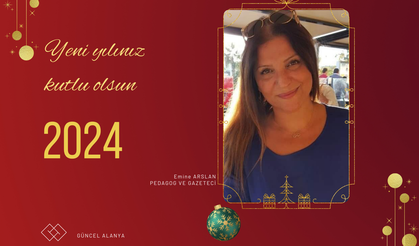 Emine Arslan yeni yıl kutlaması