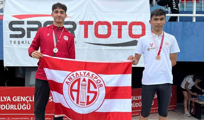 Antalyasporlu atletler, bölgesel seçme yarışmalarından zaferle döndü
