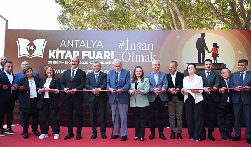 Antalya Kitap Fuarı 14. kez kapılarını açtı