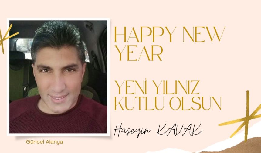 Huseyin Kavak yılbaşı kutlaması
