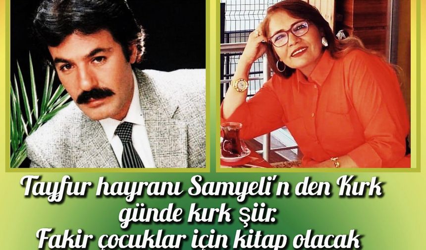 Samyeli'nden Ferdi Tayfur'a şiirli kitap