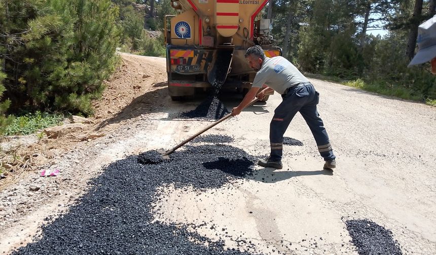 Mahalle ve yayla yollarına yaz bakımı