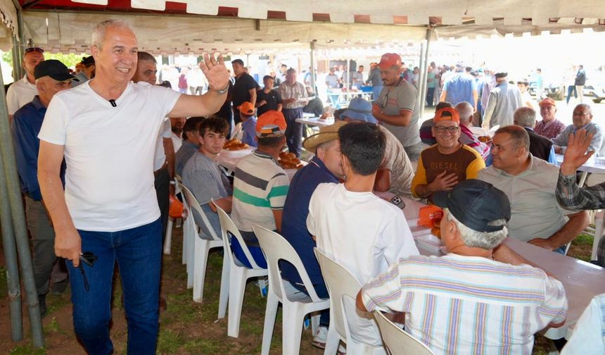 Başkan Özçelik doğu ve batı yaylalarına çıkarma yaptı
