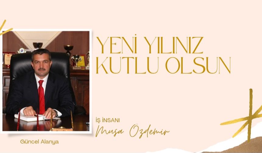 Musa Özdemir Yeni yıl kutlaması