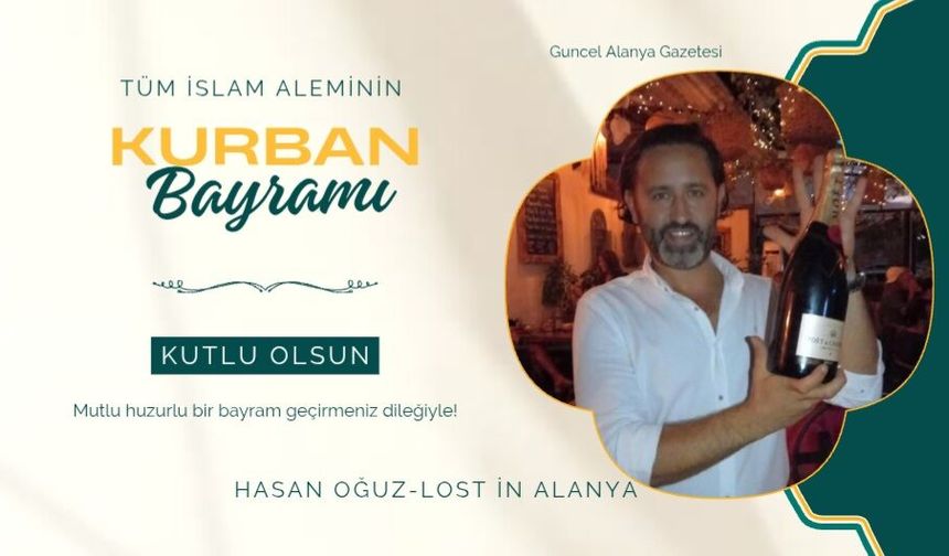 Hasan Oğuz Lost İn Alanya bayram kutlaması
