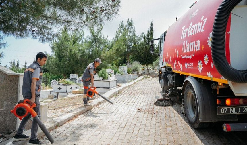 Alanya Belediyesi bayrama hazır