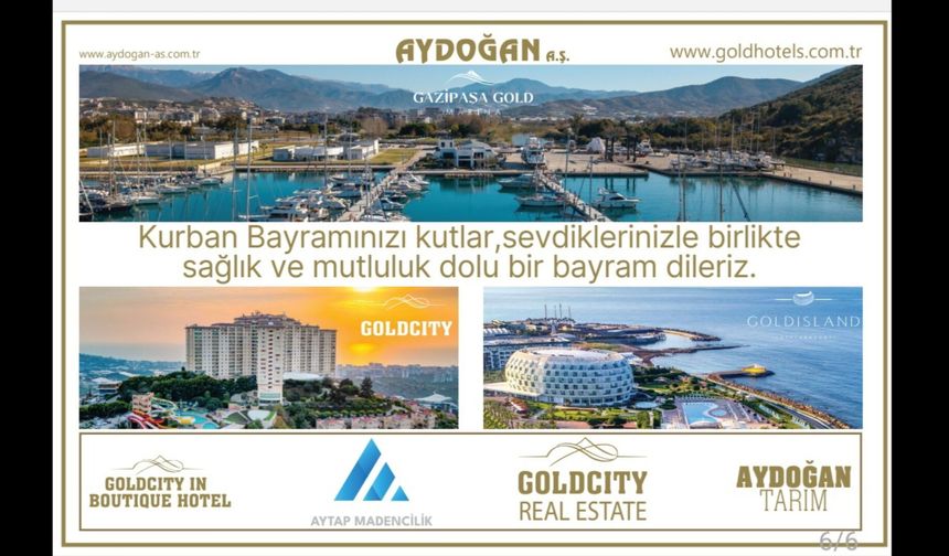 AYDOĞAN A.Ş. bayram kutlaması