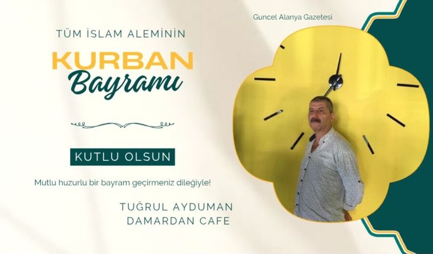 Tuğrul Ayduman-Damardan Cafe bayram kutlaması