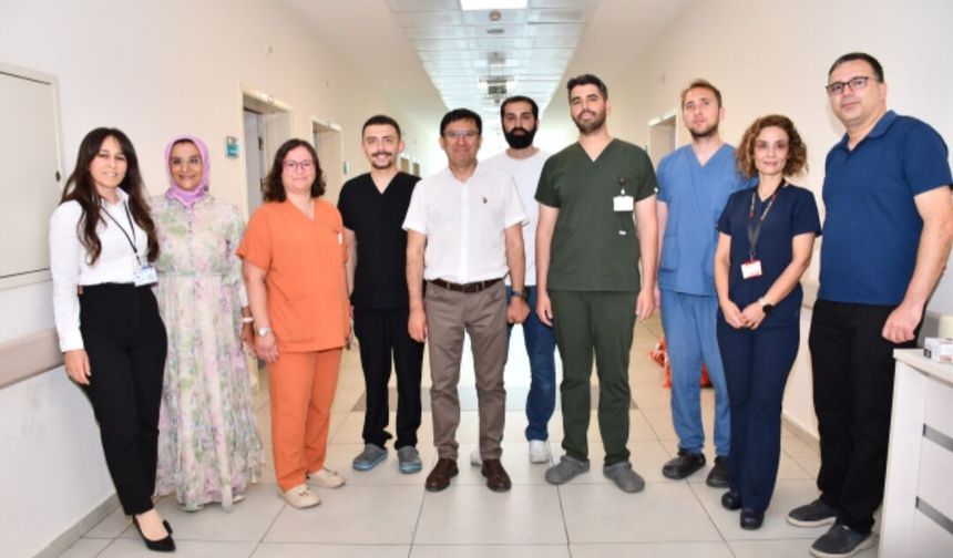 Hastane yönetimi sağlık çalışanlarıyla buluştu
