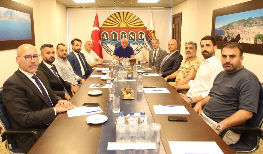 Sektör temsilcilerinden Başkanı Erdem'e ikamet teşekkürü