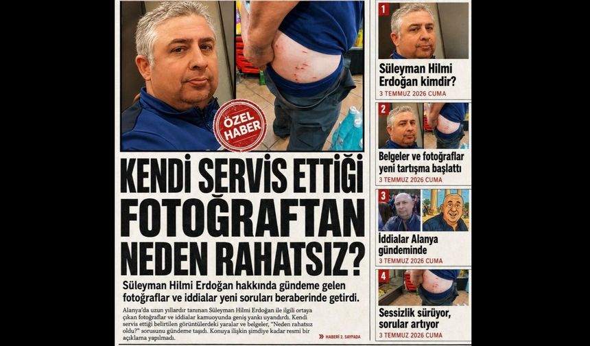 Kendi servis ettiği fotoğraftan neden rahatsız oluyor?