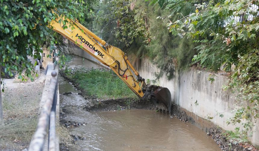 Hacet Deresi'nde kış sezonu öncesi hazırlık