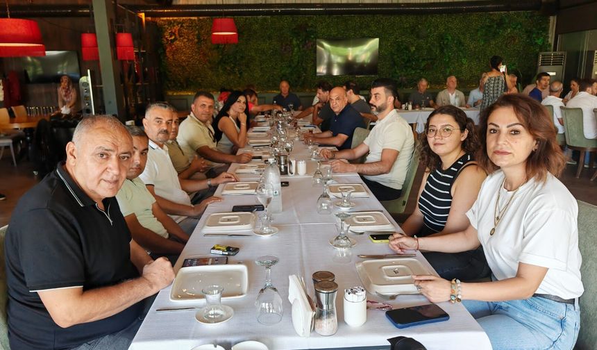 Erdem basın mensuplarıyla buluştu