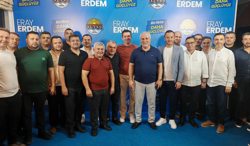 Erdem'e ziyaretçi akını