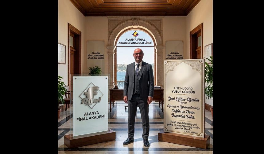 Alanya Final Akademi Anadolu Lisesi'nde yeni eğitim öğretim yılı heyecanı