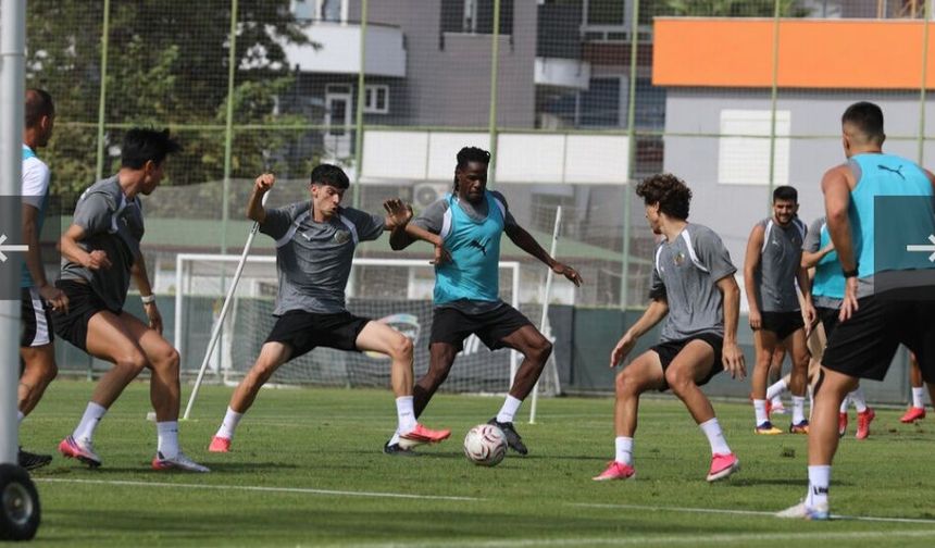 C. Alanyaspor Çorum maçı hazırlıklarını tamamladı