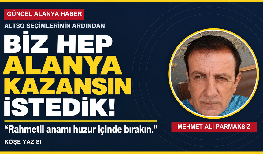 Siz bu kafayla giderseniz daha çok işiniz var.