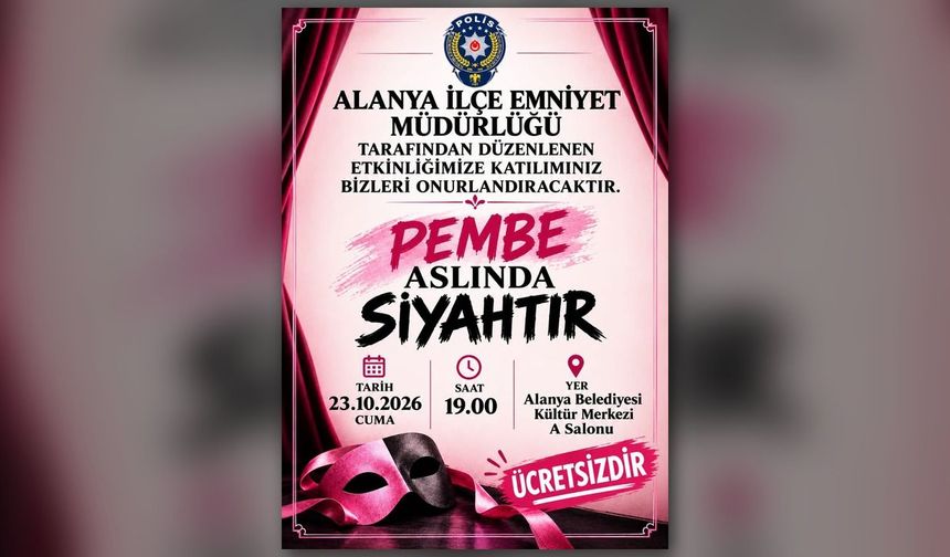 “PEMBE ASLINDA SİYAHTIR” TİYATRO OYUNU