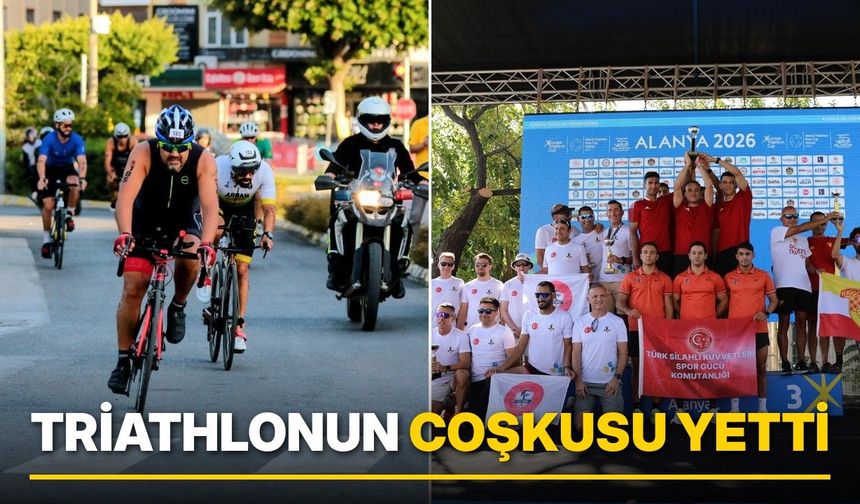TRİATHLONUN COŞKUSU YETTİ