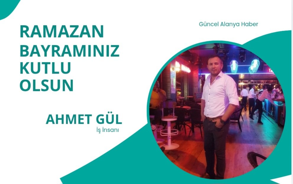Ahmet Gül Ramazan Bayramı kutlaması