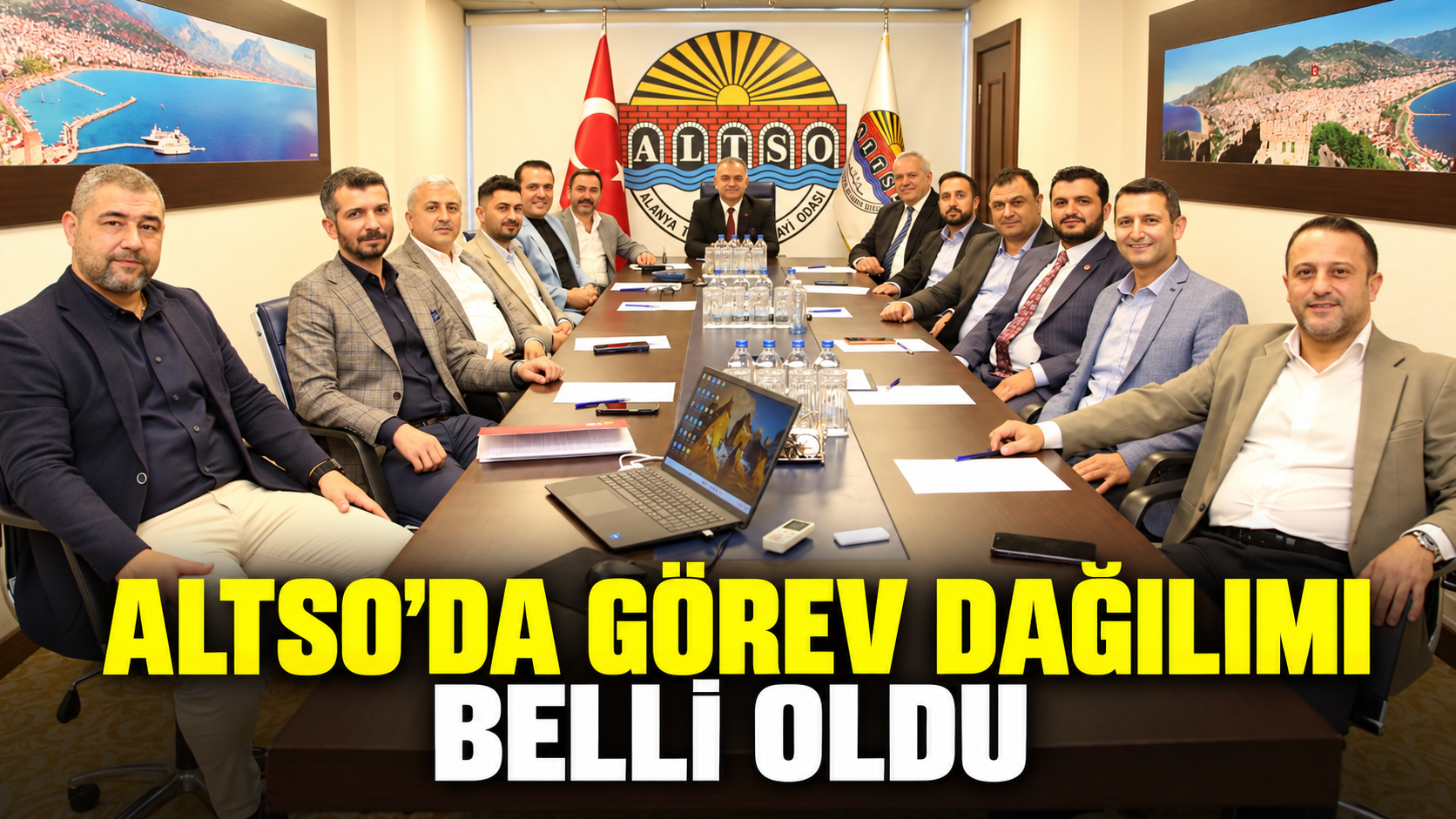 ALTSO’DA GÖREV DAĞILIMI BELLİ OLDU