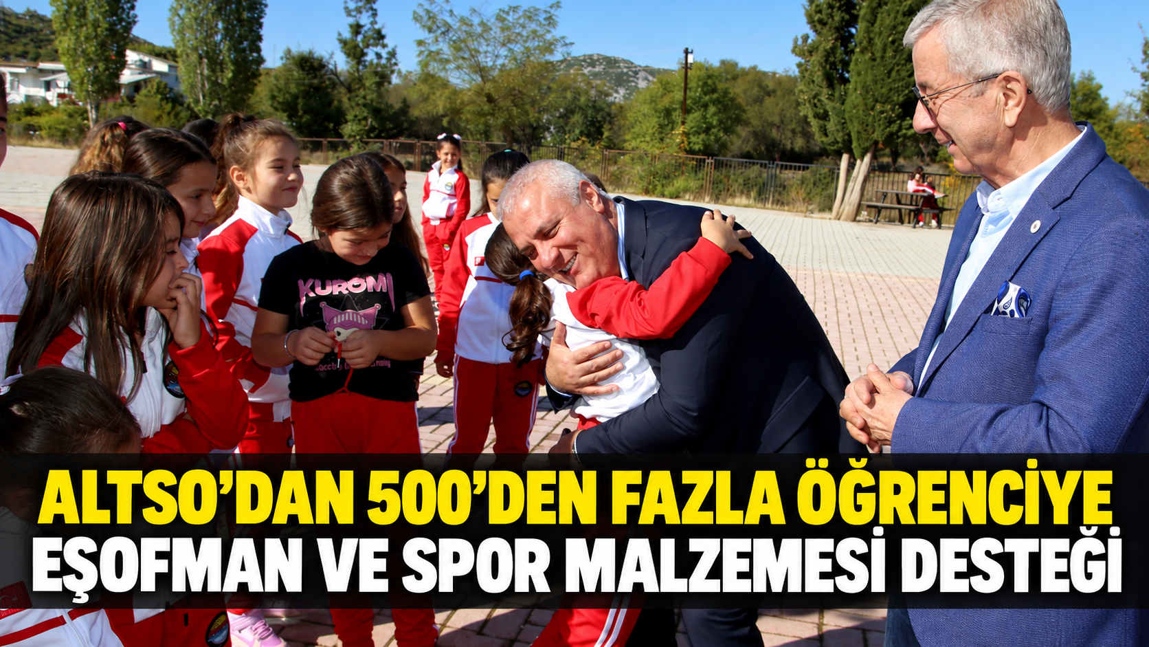 ALTSO’DAN 500’DEN FAZLA ÖĞRENCİYE EŞOFMAN VE SPOR MALZEMESİ DESTEĞİ
